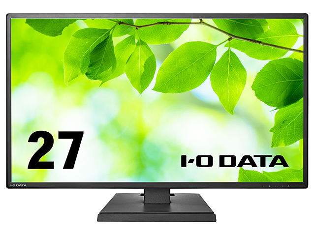 LCD-CF271EDシリーズ　正面2（ブラック）