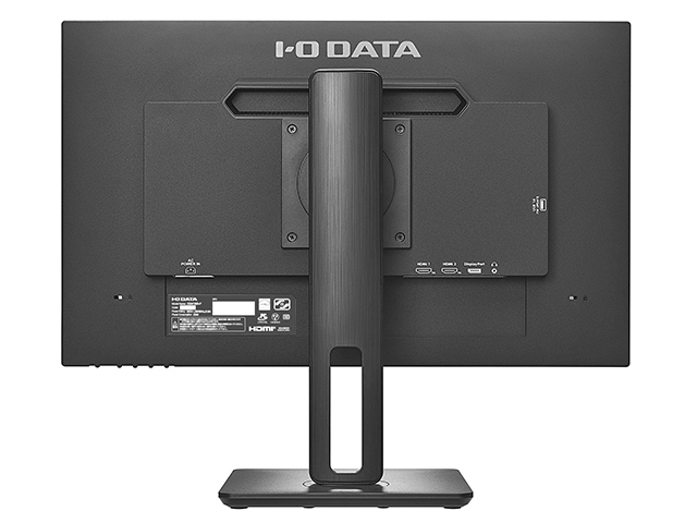 LCD-D241SD-F（ブラック）　背面