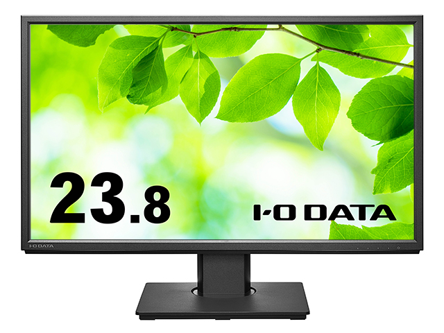 LCD-DF241ED-F（ブラック）　正面3