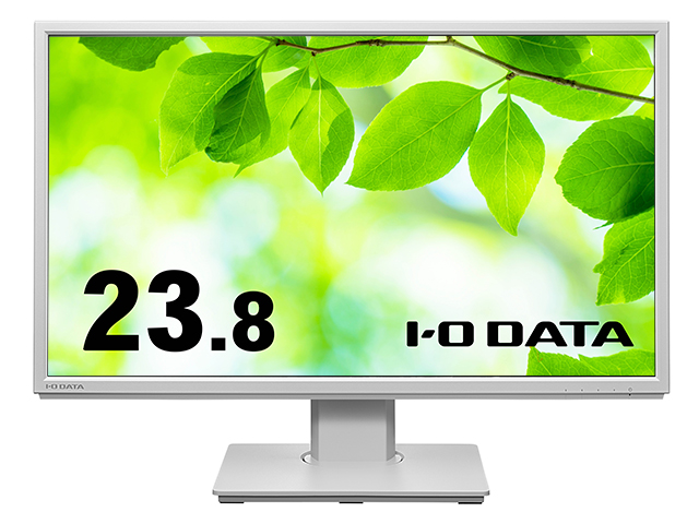 LCD-DF241ED-F（ホワイト）　正面3