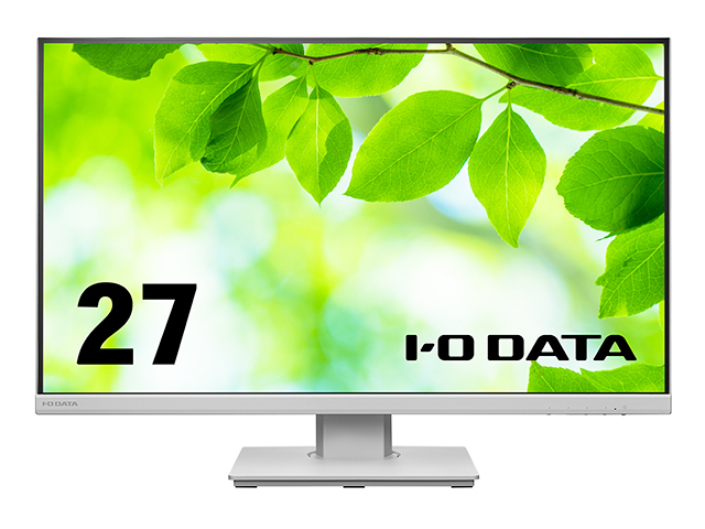 LCD-DF271ED-F（ホワイト）　正面3