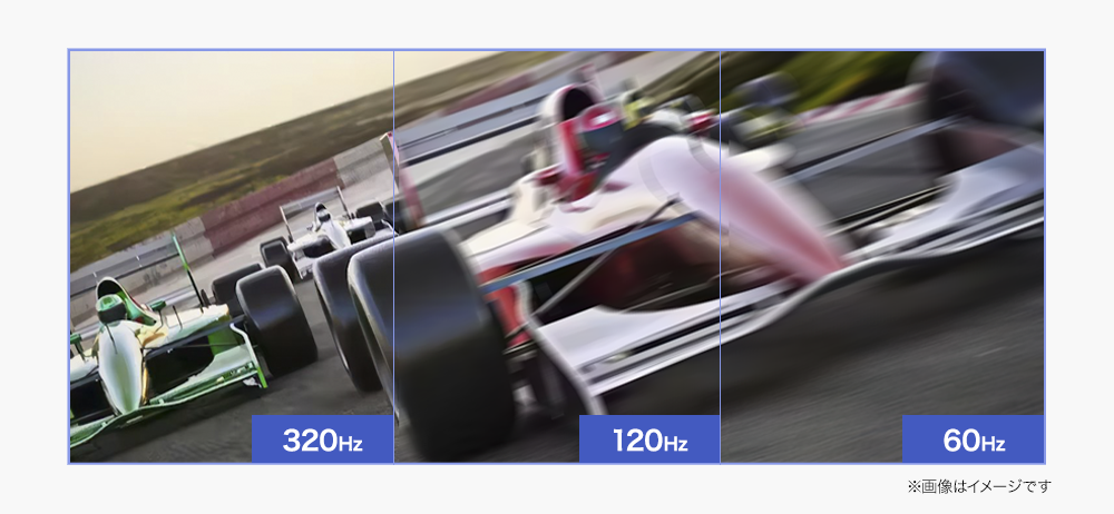 なめらかな映像美