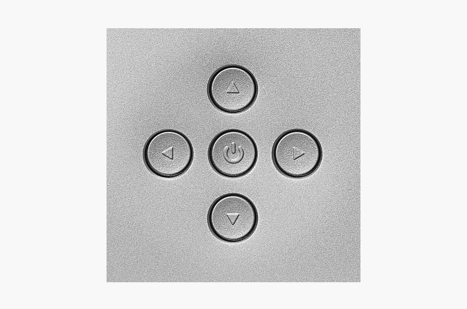 直感的に操作しやすいボタン配置