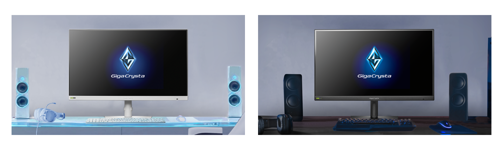 ホワイト＆ブラックの2色のカラーラインアップ