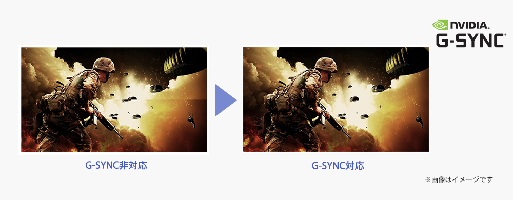 NVIDIA G-SYNC Compatible認定ディスプレイ！