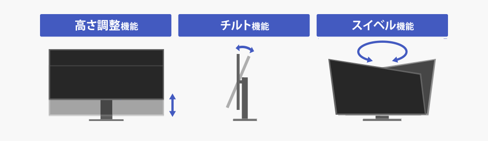 お好みの高さ、角度にできるスタイリッシュな「ゲーミングスタンド」