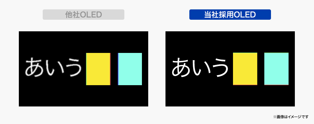 テキストがよりクリアに！
