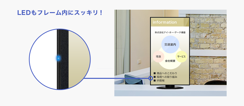 サイネージにも最適！