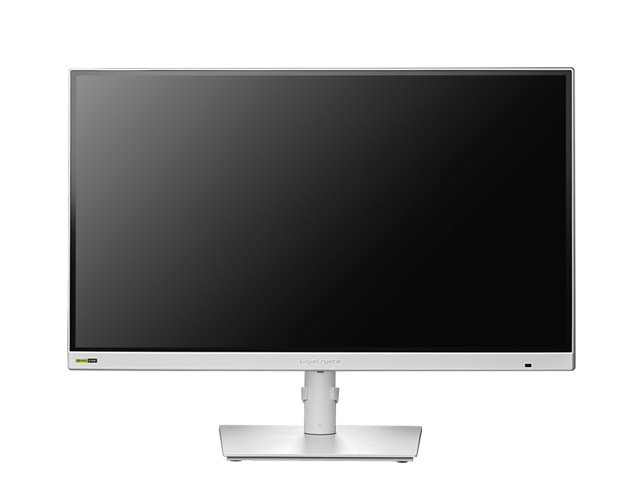 LCD-GD243UDシリーズ　ホワイト　正面