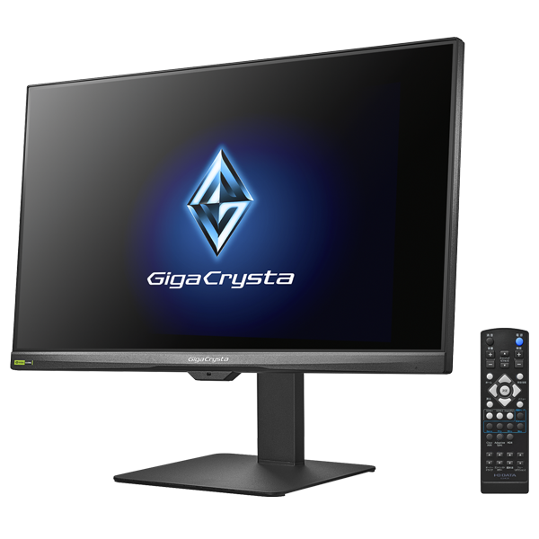 LCD-GD243UD/S3シリーズ　ブラック　フリースタイルスタンド