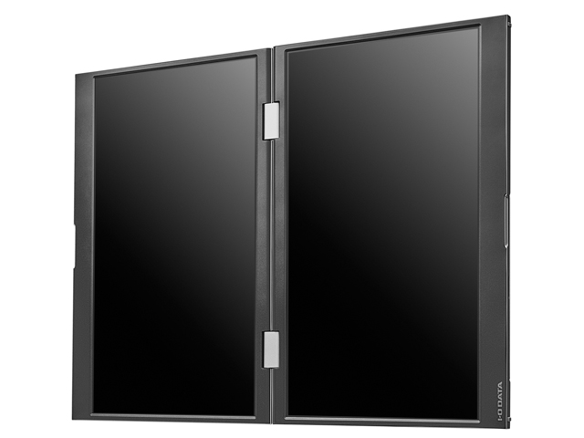 LCD-YC1412DXシリーズ　縦画面 左振り斜め