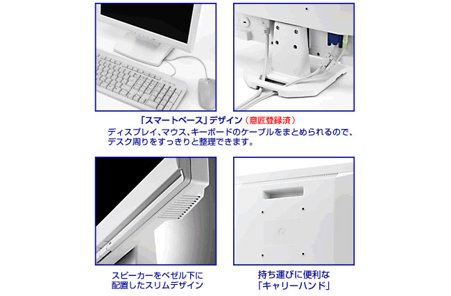 機能的な省スペースデザイン