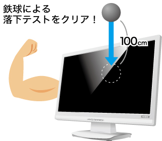 安心の強度保護フィルター