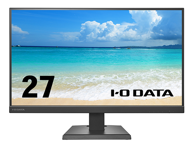 LCD-C271DBX　正面2（ブラック）