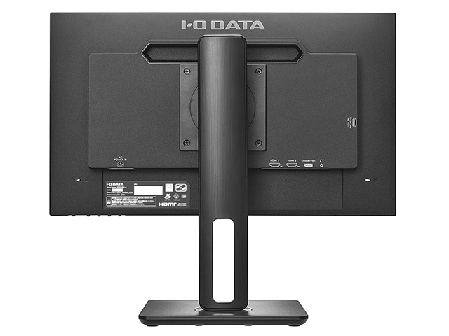 LCD-D221SV-FX（ブラック）　背面