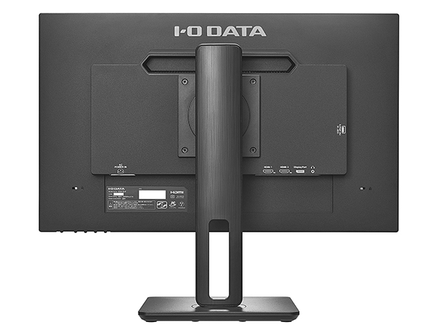 LCD-D241D-FX（ブラック）　背面