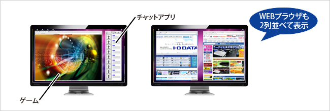 27型ディスプレイ iodata LCD-MF272CGBR