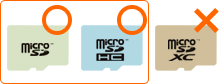 microSDHC対応機器