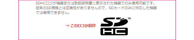 様々な用途で大活躍！SDHCメモリーカード