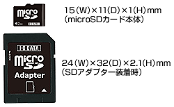 SDMC-V/Aシリーズ 仕様 | SD／microSDカード | IODATA アイ・オー 