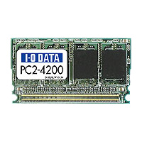 MDX533-512M | PC2-4200(DDR2-533)SDRAM採用 高速Micro DIMM 512MB