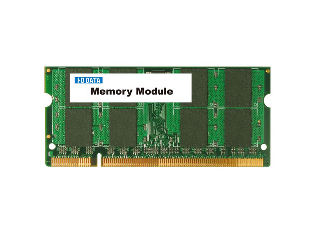 I・O DATA SDX533-1GX2A互換品 PC2-5300（DDR2-667）対応  DDR2 SDRAM S.O.DIMM 1GB×2枚 rdzdsi3