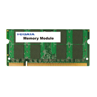 I・O DATA SDX800-1G互換品 PC2-6400（DDR2-800）対応 DDR2 SDRAM S.O.DIMM 1GB rdzdsi3