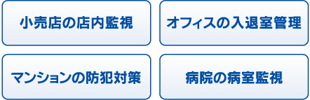 様々な用途で利用可能