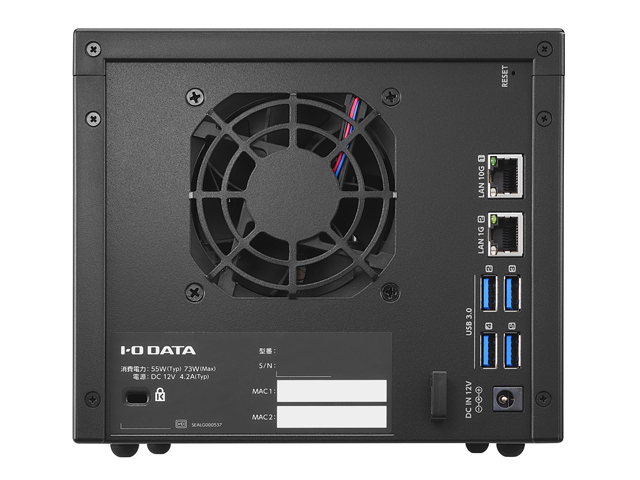 HDL4-LXシリーズ　背面