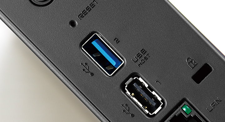USB 3.1 Gen 1（USB 3.0）に対応