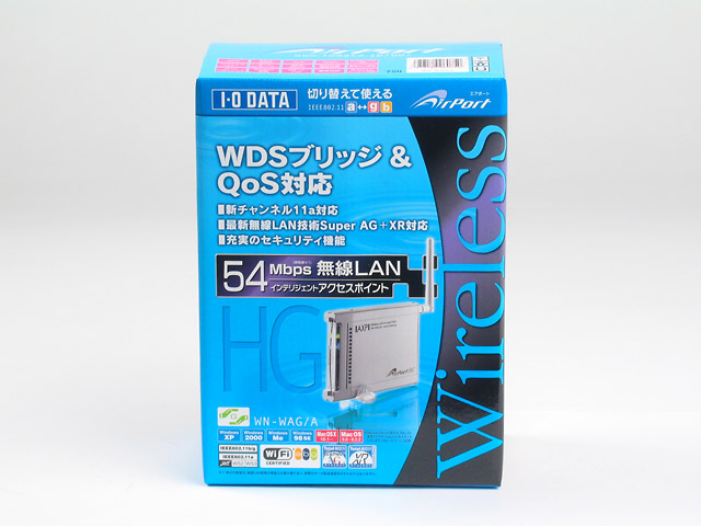 WN-WAG/A 仕様 | アクセスポイント | アイ・オー・データ機器 WN-WAG/A 仕様 | アクセスポイント | アイ・オー・データ機器