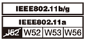 IEEE802.11b/g,IEE802.11a
