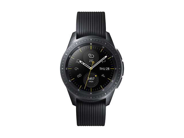 Galaxy Watch（ブラック）　正面