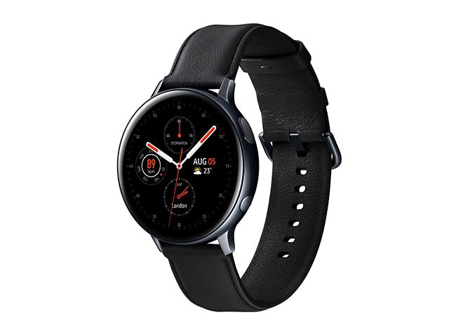 Galaxy Watch Active2（ブラック／44㎜）　左振り