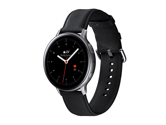 Galaxy Watch Active2（シルバー／44㎜）　左振り