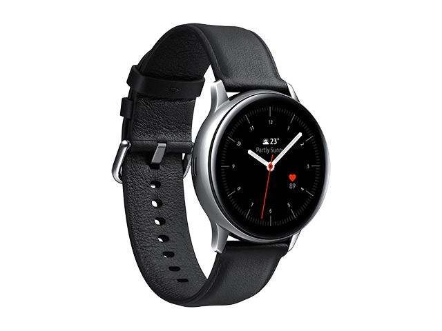 Galaxy Watch Active2（シルバー／40㎜）　右振り