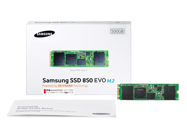 SSD 850 EVO M.2シリーズ 仕様 | 法人向けSSD／SD IODATA アイ・オー・データ機器