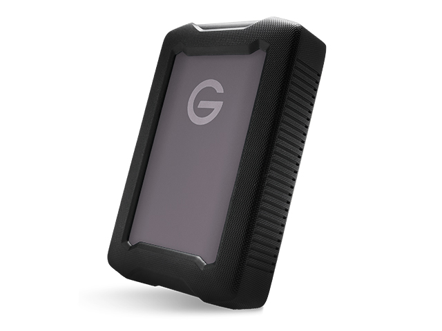 G-DRIVE Armor ATD（4TB、5TB）　斜め