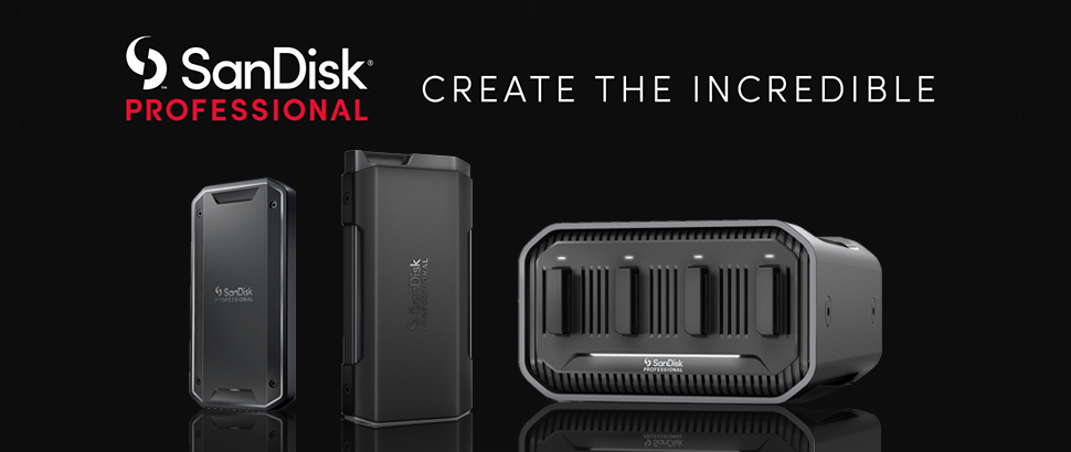 ウエスタンデジタルのSanDisk Professionalブランド商品取扱開始