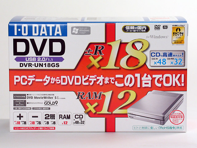 I-O DATA DVR-AN18GS DVDドライブ I-O DATA DVR-AN18GS DVDドライブ Amazon.co.jp: I-O DATA 外付