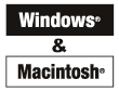 Windows＆Macintosh両対応！