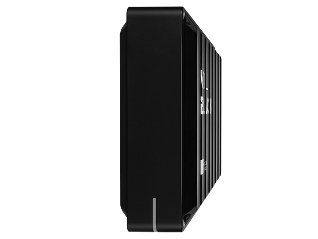 WD_Black D10 Game Drive　側面斜め