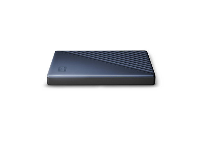 My Passport Ultra（2019年発売モデル）　横置き（ブルー／2TB）