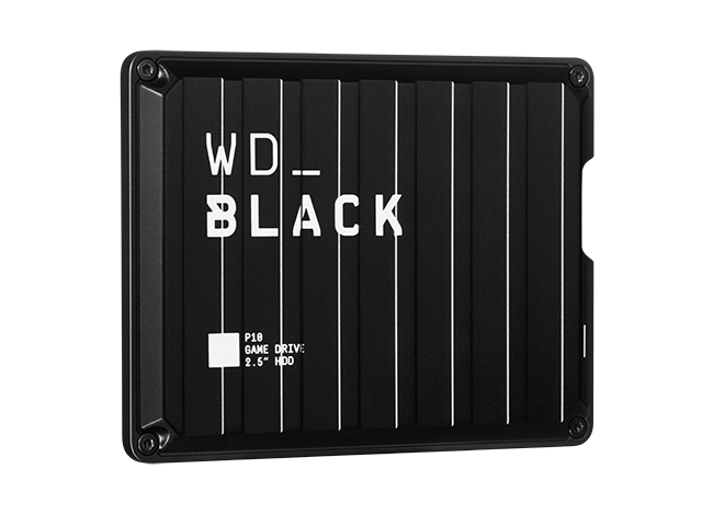 WD_Black P10 Game Drive　右振り斜め（2TB）
