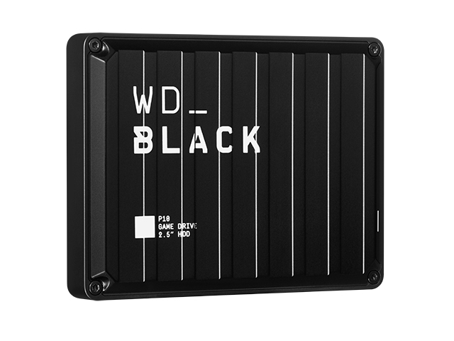 WD_Black P10 Game Drive　右振り斜め（4TB）