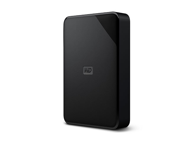 WD Elements SE Portable　左振り斜め（2021年モデル　4TB、5TB）