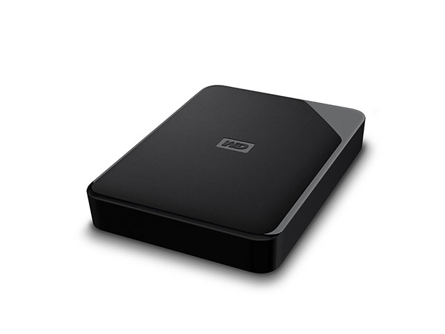 WD Elements SE Portable　斜め／横置き（2021年モデル　4TB、5TB）