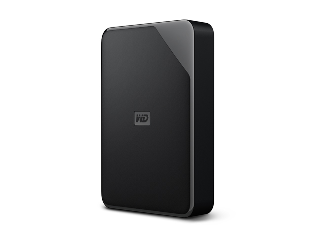 WD Elements SE Portable　左振り斜め（2026年モデル　4TB、5TB）