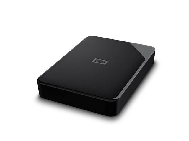 WD Elements SE Portable　斜め／横置き（2026年モデル　4TB、5TB）