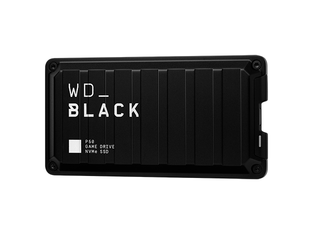 WD_Black P50 Game Drive SSD　左振り斜め